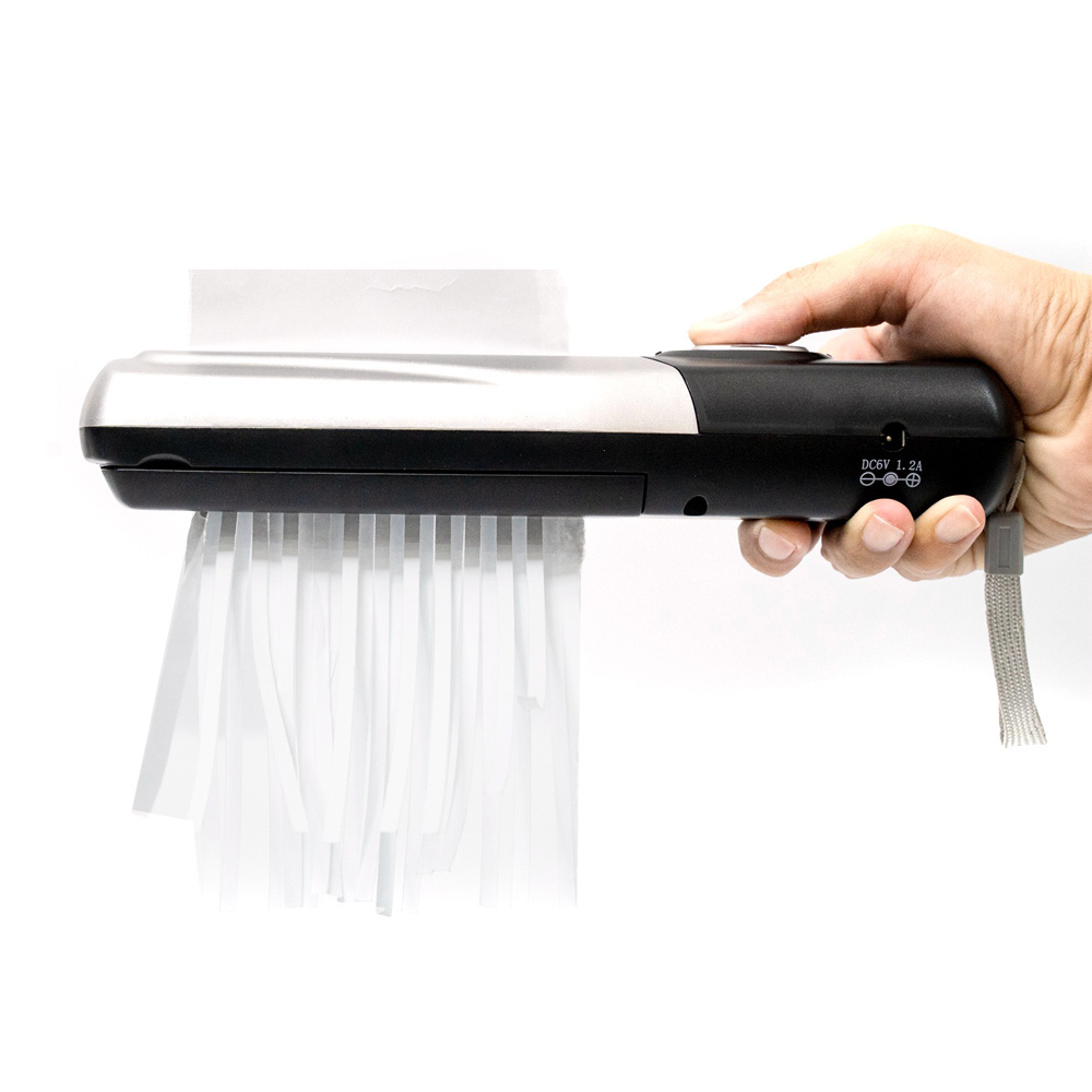 Portable Handheld Paper Shredder Cutting Tool USB/ Battery Operated  Mini Paper Cutter for Office