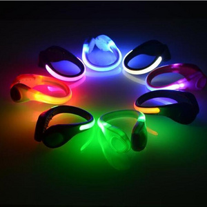 LED Shoes Clip Lights Night Running Gear Safety Clip on Shoes Lamp