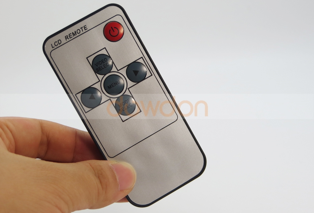 6 Keys Customized LCD Display IR Remote Control Button Switch ...