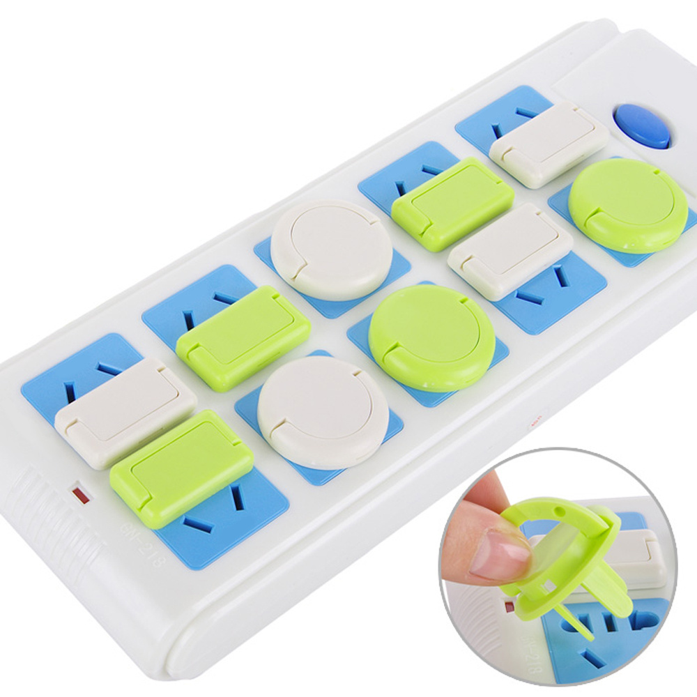 Baby Kid Safety Plug Protector, Socket Cover, Electric Security Lock