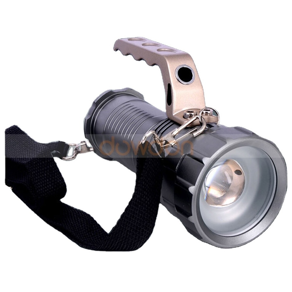 Lantern LED 10W T6 Mining Flashlight 3 Mode Focus Adjustable 1000LM Searchlight