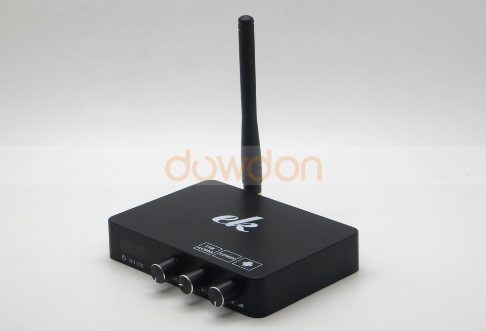 K2 Android TV Box PC Home KTV Mini Karaoke Echo Mixer System Digital Sound Audio Mixer Singing Machine + 2 Wireless Microphone