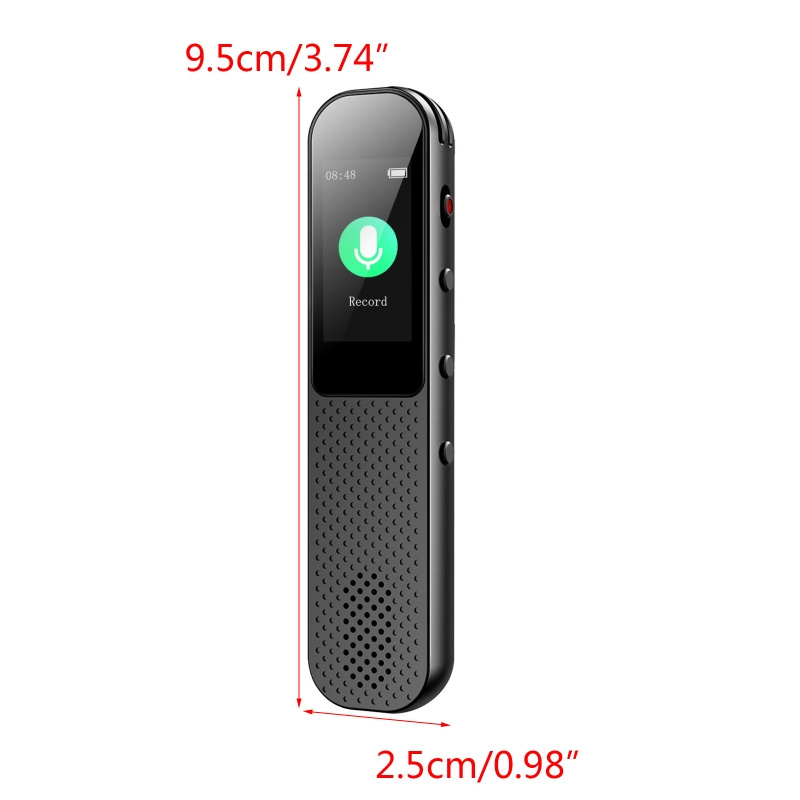 Noise-cancelling Digital Voice Recorder Ultra-long Battery Life HD Speakers Recorder