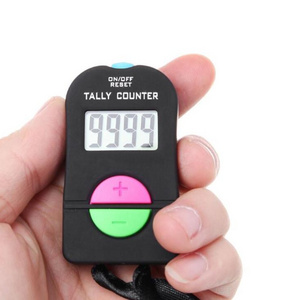 Digital Hand Tally Counter Electronic Manual Clicker Golf Gym Hand Held Counter