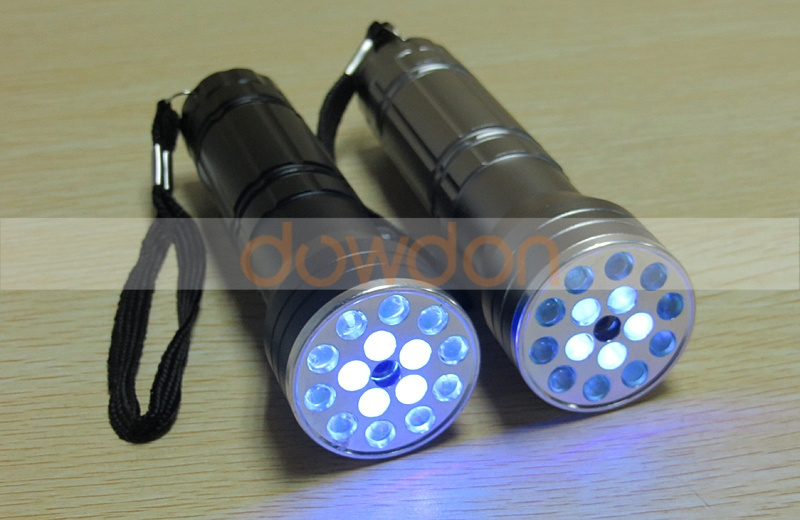 3 in 1 16 LED Torch UV Ultra Violet Light & Red Laser Pointer Flashlight