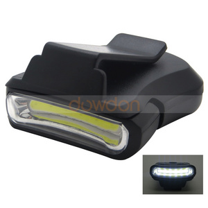 LED Light Clip On  Hats Flashlight Hands Free Hat Flash Light for Fishing Camping Hunting Walking