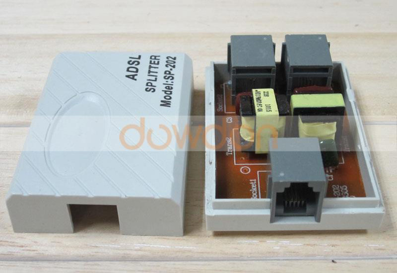 RJ11 Line ADSL Splitter Telephone Splitter