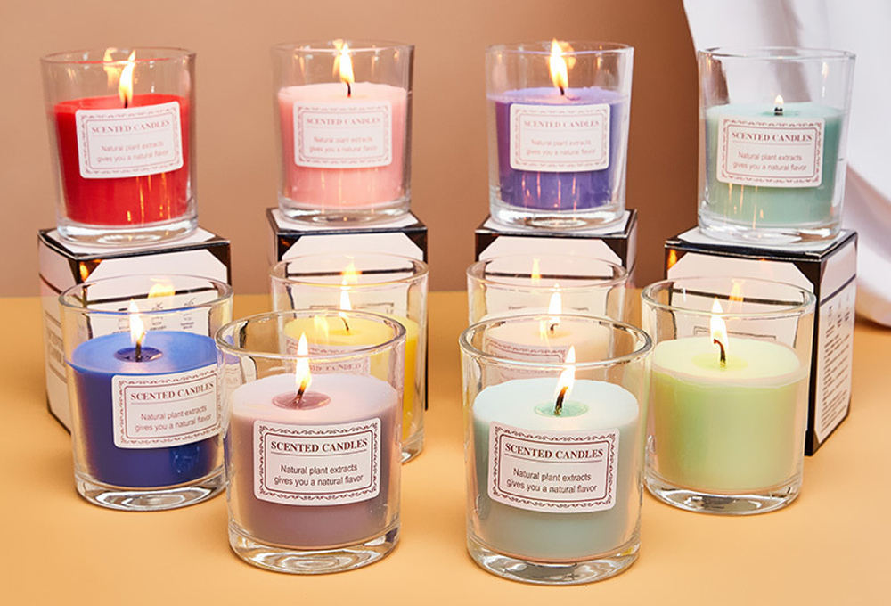 Scented Candles Gifts for Women  Candles with Essential Oils for Bath Stress Relief Yoga Aromatherapy