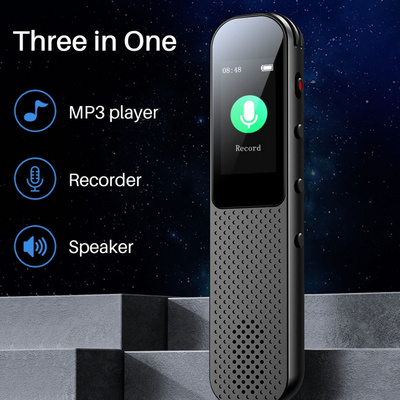 Noise-cancelling Digital Voice Recorder Ultra-long Battery Life HD Speakers Recorder