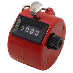 4 Digit Mechanical Palm Click Counter Hand Held Counter Clicker for Sport Stadium Coach Casino School