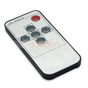 6 Keys Customized LCD Display IR Remote Control Button Switch