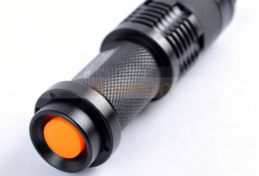 Mini XPE Torch Powered by AA or 14500 Battery Zoomable 365nm 395nm Led UV Flashlight