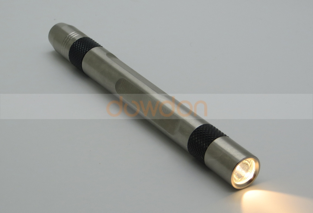 2 in 1 Pen Light with Gauge LED  Medical Flashlight for Doctor Nurse Diagnostic