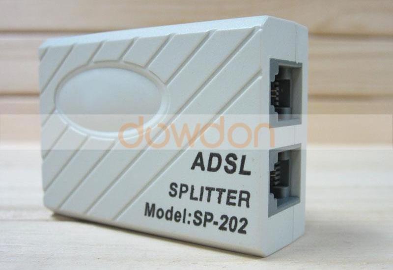 RJ11 Line ADSL Splitter Telephone Splitter