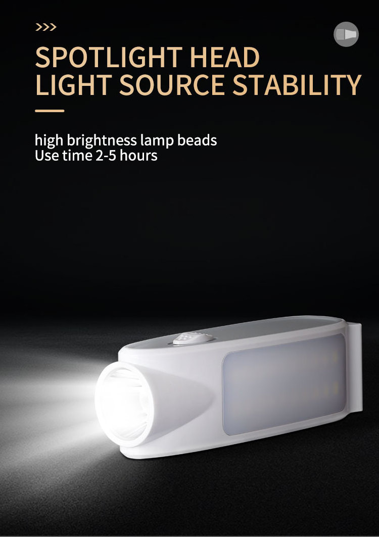 Outdoor And Home Bright Lamp Multifunctional 2 Modes LED Torch Portable Night Emergency Light