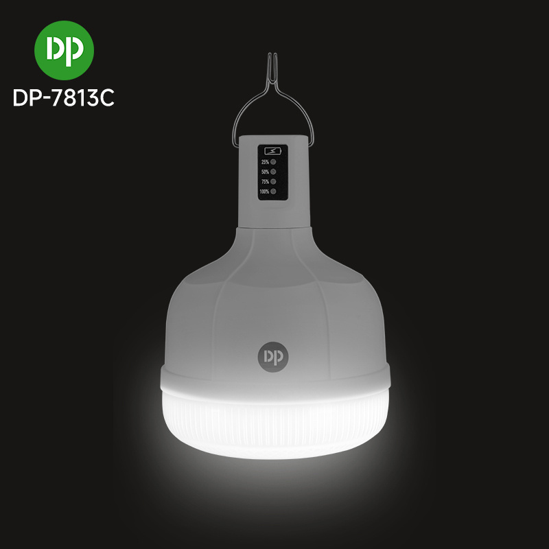 DP Emergency Led Bulb Power Outage Camping Outdoor Activity 38W 4000mAh Rechargeable Emergency Light Bulb