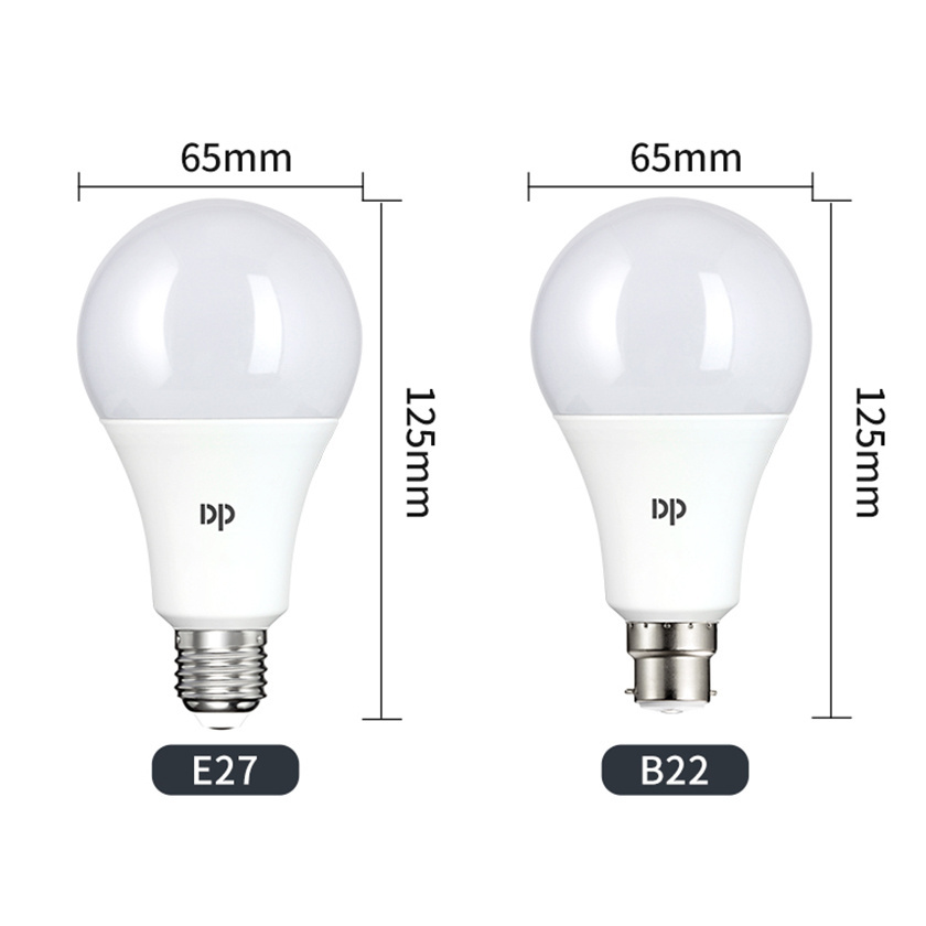 Led Bulb Light 12 Watt Energy Saving Led Bulb Aluminum Coated A65 E27 B22 12W Led Bulb