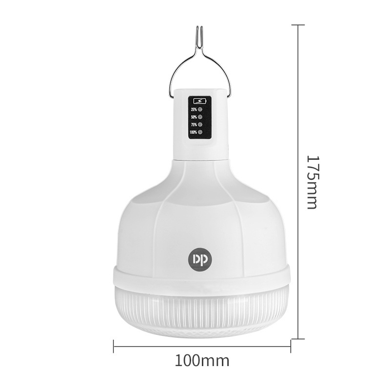 Super Bright Waterproof LED Bulbs 38W Emergency Light Rechargeable Bulb for Power Outage