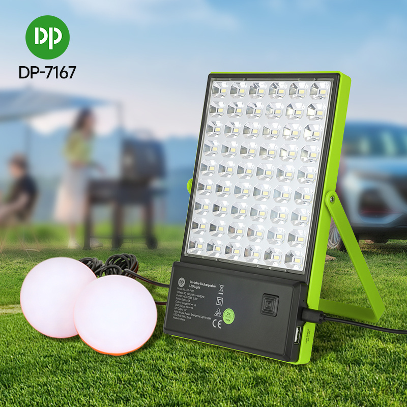 Solar Light Portable Mini 2 Led Bulb Lights 2 in 1 Solar Panel Solar Light Solar Lighting Kits