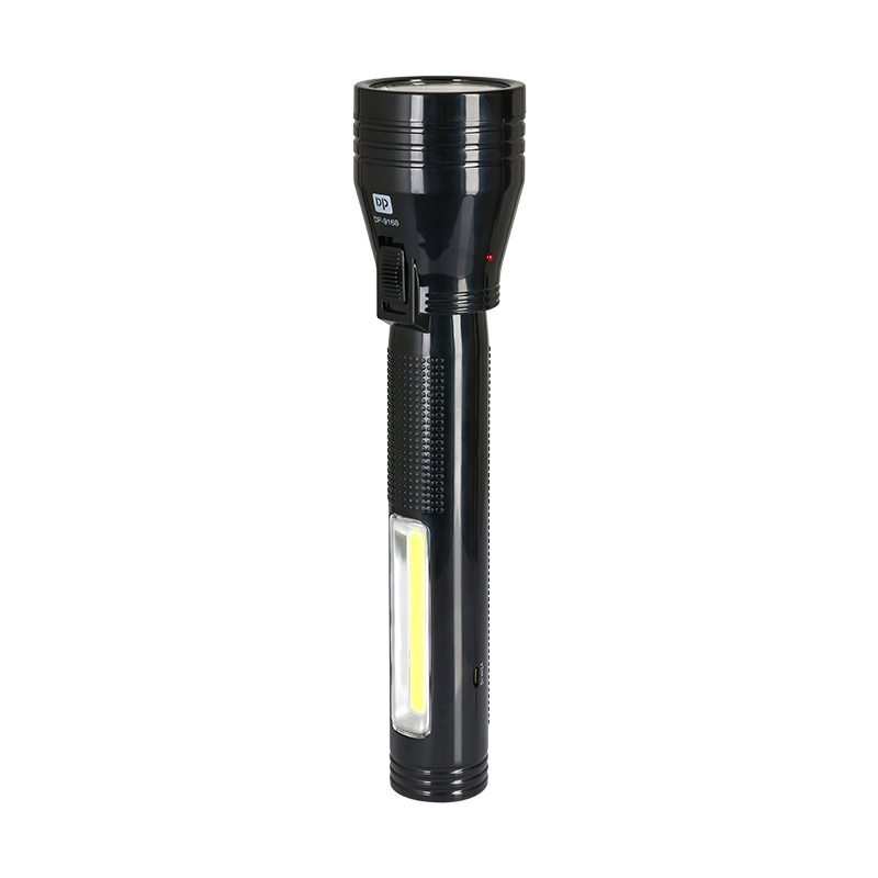 Powerful Emergency Flashlight COB Side Light Torch Tactical Rechargeable LED Torches Flashlights