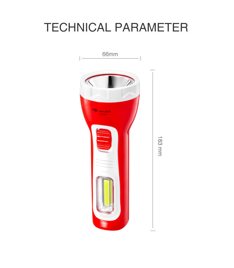 Multifunctional Mini Flashing Rechargeable Geepas Torch Light Led Light Torch