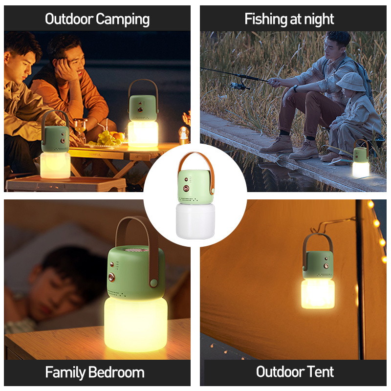 Manufacturer Sale Mini Modern Outdoor Tent Magnet Lamp LED Camping Lantern With Mosquito Liquid