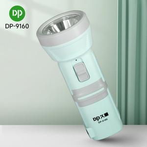 DP Cheap Plastic Emergency Portable Torches 3W Pocket Flashlight Rechargeable Led Torch Light