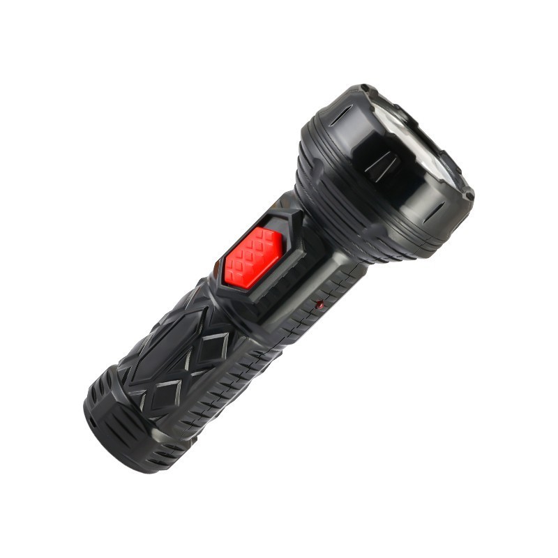 Household Searching Portable Battery Rechargeable LED Flashlight Led Torch Light with charging plug