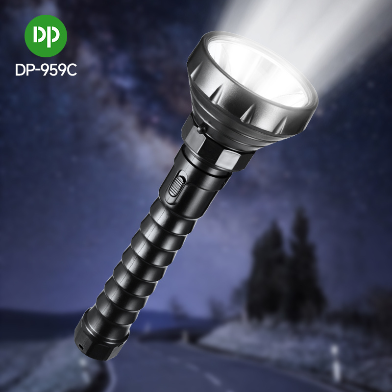 DP Super Bright Camping Searchlight Rechargeable Powerful Tactical Flashlight Torches LED Flashlight