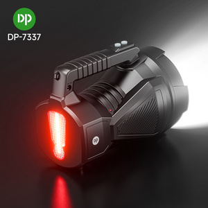 DP Handheld Powerful Led Searchlights Miner'S Lamp Hunting Camping Rechargeable Battery Search Light Handheld Searchlight