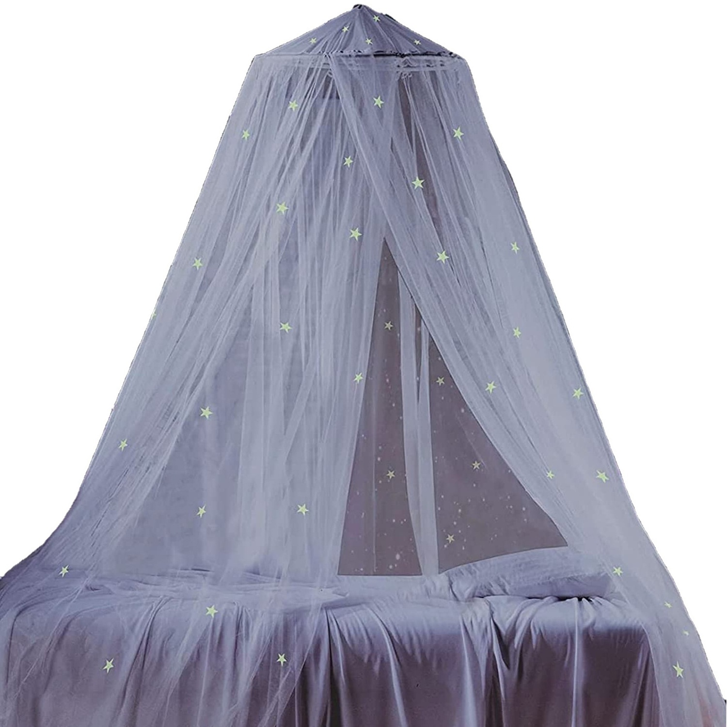 Home Bed Mosquito Net 100% Polyester White Student Children's Bedhead Canopy Netting Summer Hung Mosquito Nets