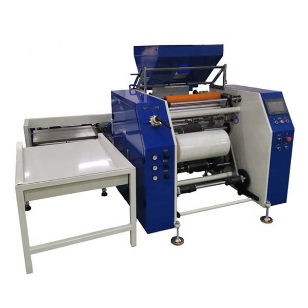 Automatic household kitchen pe pvc cling film rewinding machine&automatic stretch film rewinder machine