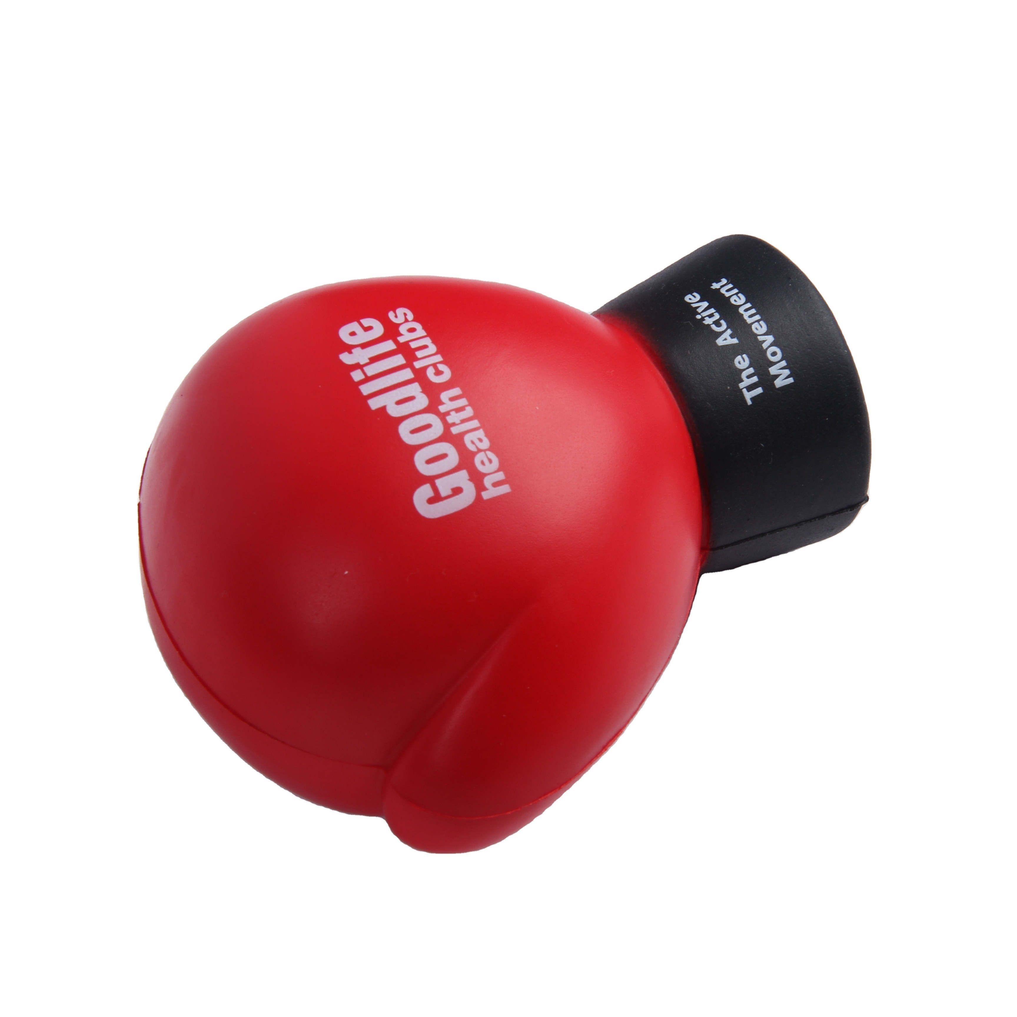 Hot Sale PU Foam Custom Logo Printing Boxing Gloves Shape Stress Ball For Promotion