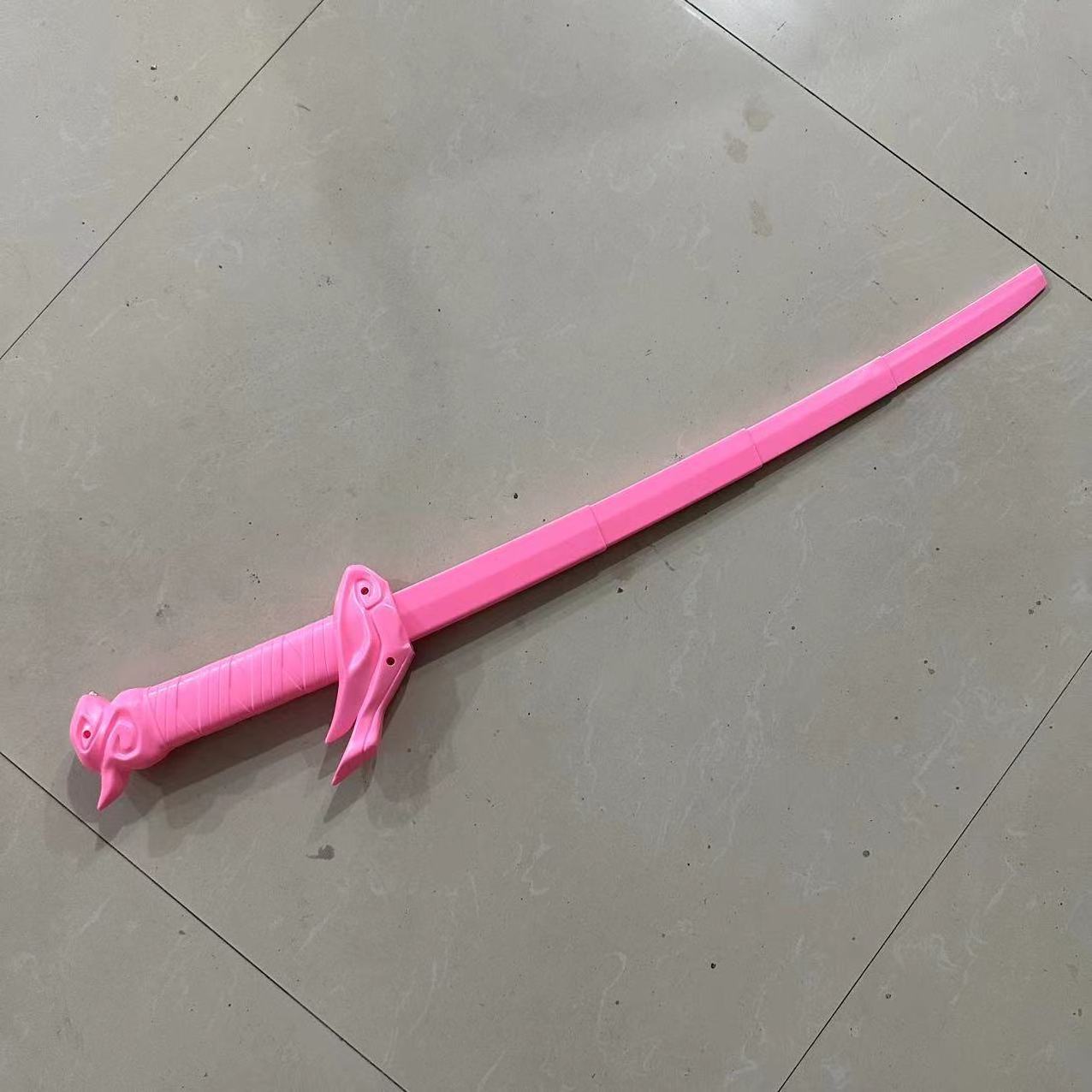 New Arrival Simulation Gravity Sword Toy Knife Plastic 3D Sword Printed Gravity Cosplay Yasuo 3D Printed Gravity Knife Toy