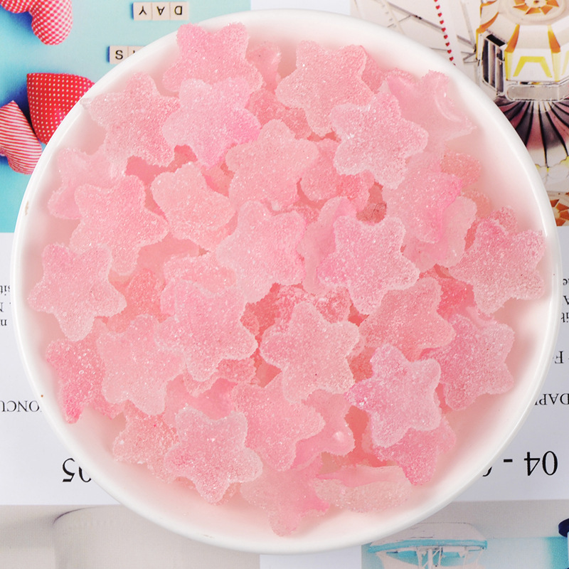 Jelly Sugar Soft Candy Slime Charms DIY Craft Making Resin Jewelry Making Kit Resin Slime Charm