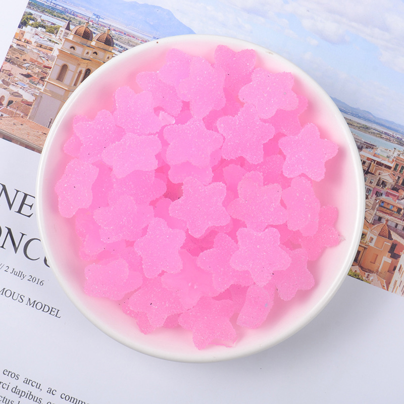 Jelly Sugar Soft Candy Slime Charms DIY Craft Making Resin Jewelry Making Kit Resin Slime Charm