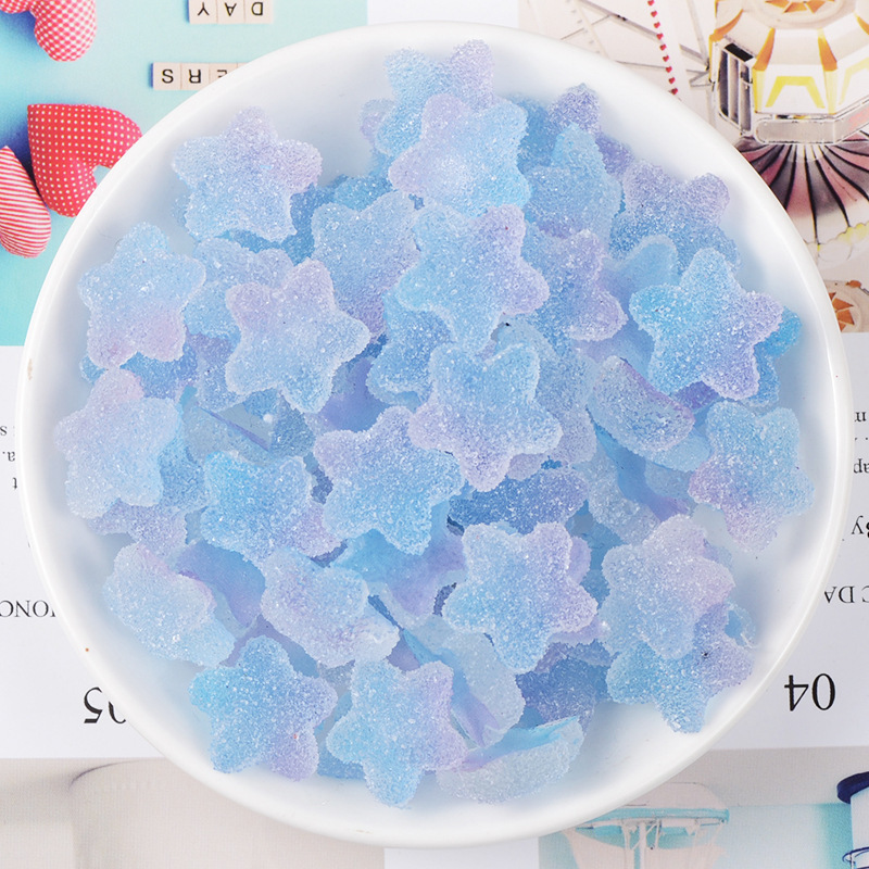 Jelly Sugar Soft Candy Slime Charms DIY Craft Making Resin Jewelry Making Kit Resin Slime Charm