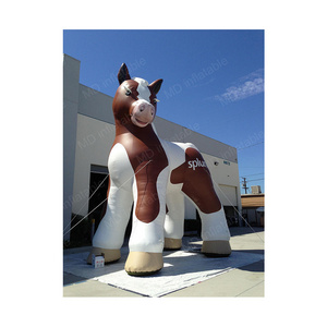 Customised giant inflatable advertising horse for sale