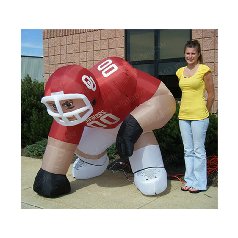 2023 Hot sale giant inflatable football player for advertising