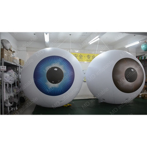 2023 giant inflatable eyeball with led light for sale