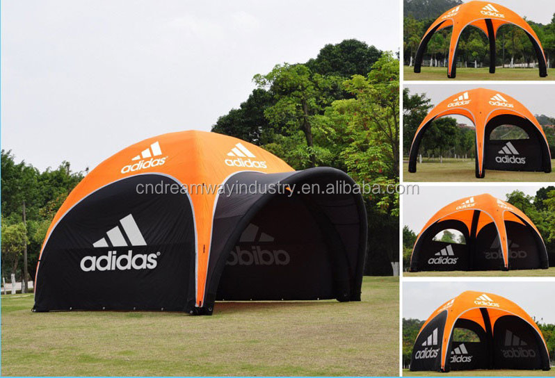 2022 Hot sale inflatable air tent camping, inflatable canopy, tent with removable doors