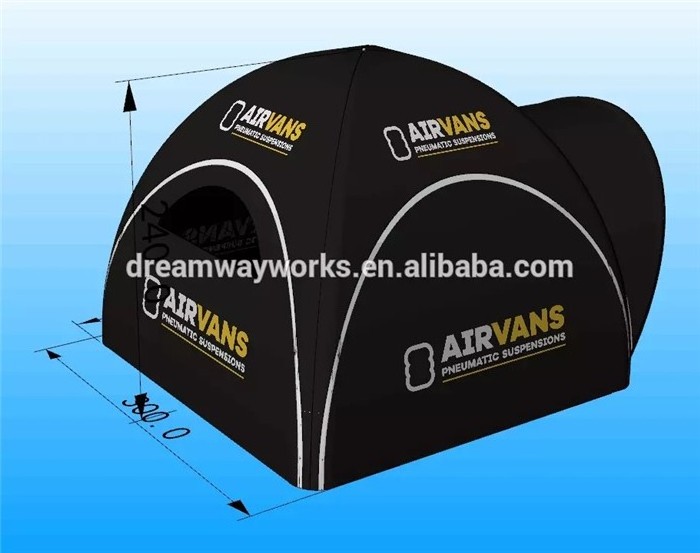 2022 Hot sale inflatable air tent camping, inflatable canopy, tent with removable doors