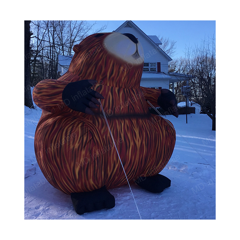 2022 Hot sale giant inflatable groundhog for advertising