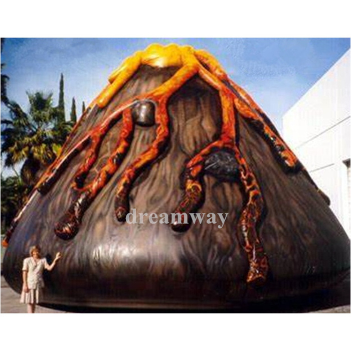 Giant inflatable volcano, inflatable mountain for advertising