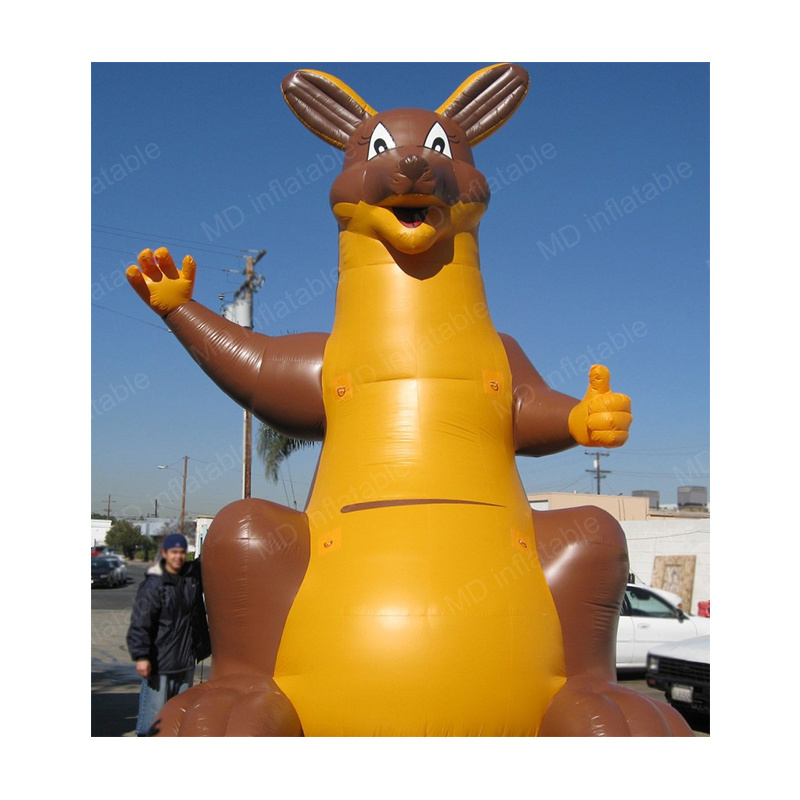 2023 Hot sale giant inflatable kangaroo, funny inflatable kangaroo toy for advertising