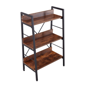 Entry Mudroom Furniture Unit Metal Foldable Cabinet 3 Layer Display Bookshelf H Ladder Shelf Storage Shelves Rack Shelf Frame