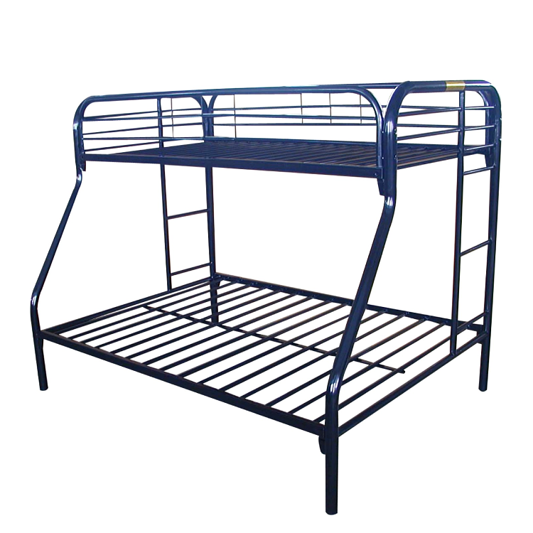 Top seller double bunk bed for adult worker twin metal bunk bed frame for boys used bunk beds for sale