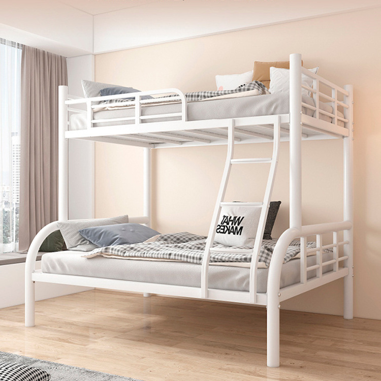 Dormitory School Home Hotel Hostel Use Bedroom Furniture Set Twin Double Bunk Bed Triple Metal Bunk Beds For Adult Teenagers