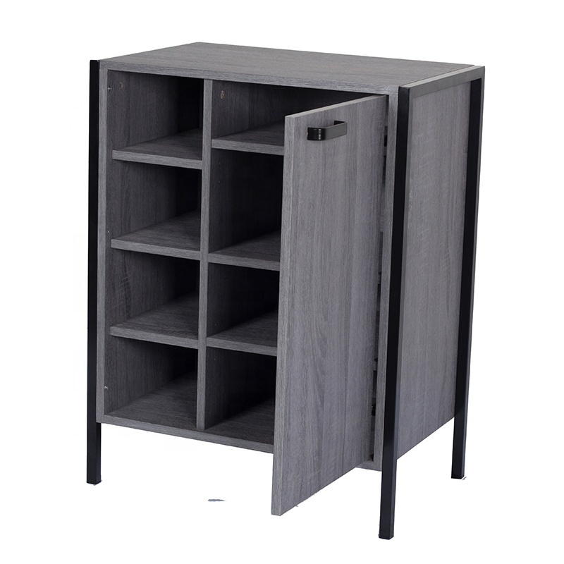 Modern Storage Free Standing Accent Cabinet With Doors and 3 Layer Used Entryway Living Room