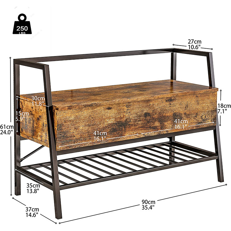 New Style Shoe Rack Bench with Storage Box Holds Up to 240 LB Shoe Cabinet for Entryway Bedroom Closet shoe rack bench